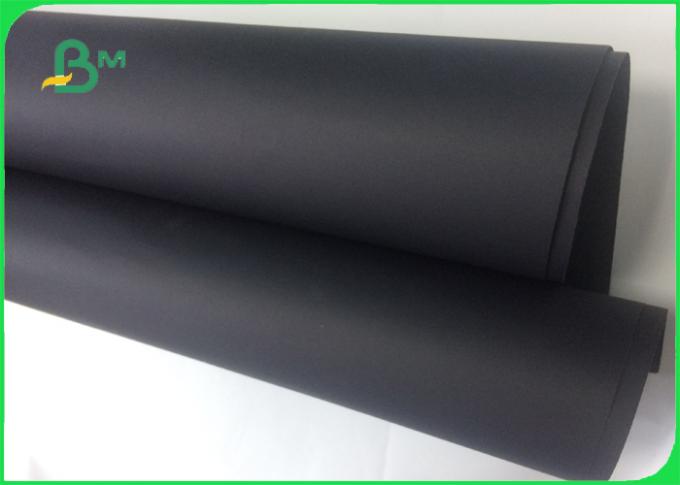 Feuille noire brillante de haute qualité de papier de carton de noir du papier/1mm pour l'empaquetage