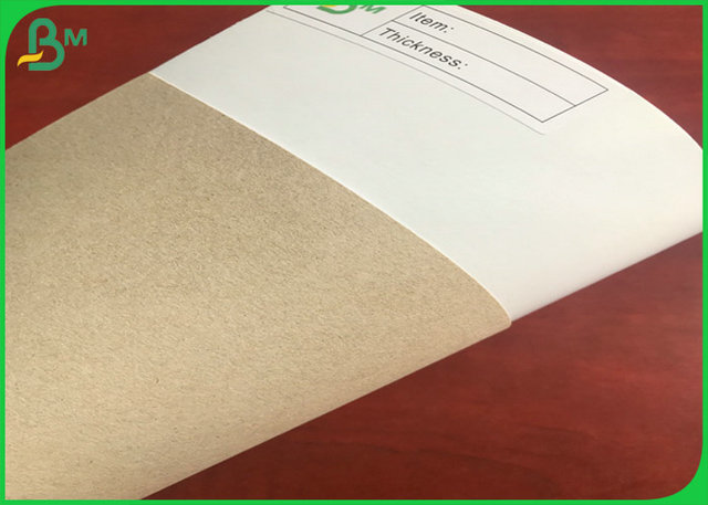 panneau duplex enduit de papier d'emballage cadeau de certificat de 250g FSC avec le revêtement blanc