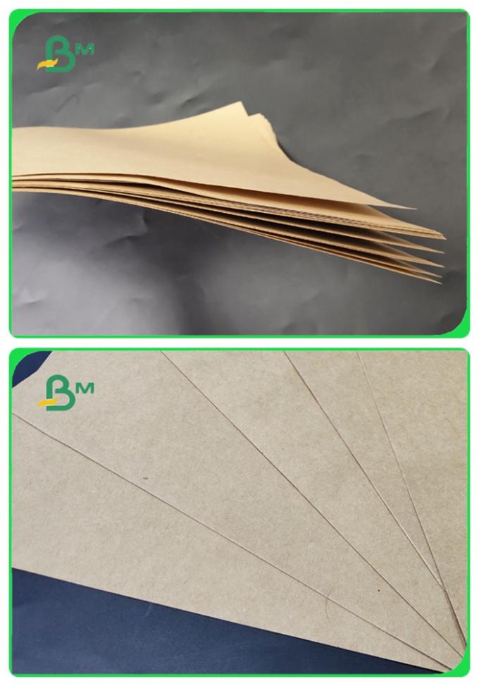 Le GV imperméable de papier de revêtement de Papier d'emballage de couleur de Brown a approuvé une sorte du matériel d'emballage