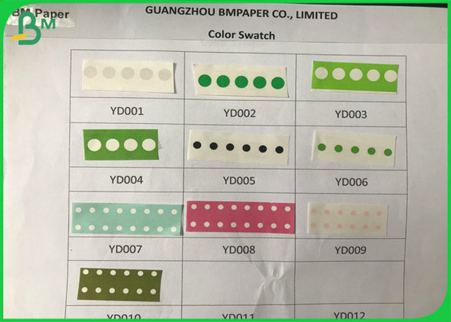L'UE et le FDA ont certifié la catégorie comestible 60G Straw Paper With coloré 13.5mm 14mm