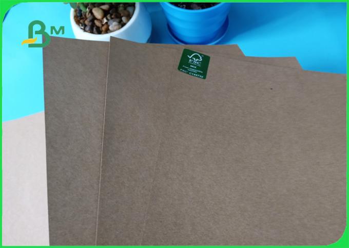 papier résistant de Brown emballage de larme favorable à l'environnement de 80GSM -300GSM en petit pain