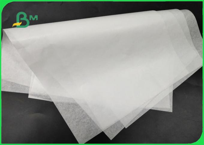 Papier d'emballage de petit pain sulfurisé de la catégorie comestible 38G/papier double face de silicone