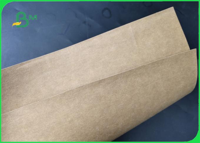 aperçu gratuit adapté aux besoins du client fibreux lavable format papier de 150cm * 110 yards pour des sacs