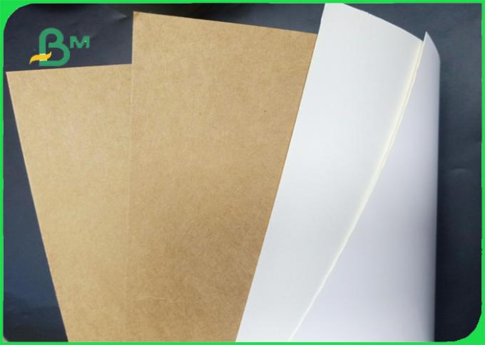 Surface douce approuvée par le FDA 250 - blanc 350g/papier de Brown Krft pour l'emballage de nourriture