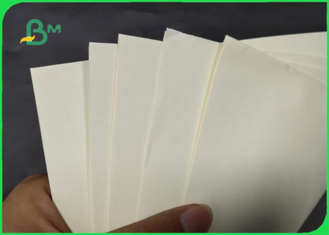  papier de Woodfree de jaune de 70GSM 80GSM/pulpe 100% de Vierge papier vergé FSC certifiée