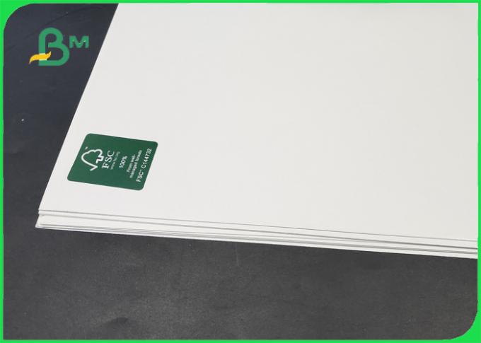 Haut carton blanc de l'épaisseur C1S de FSC et d'OIN 1.35MM 1.5MM pour faire la carte nominative
