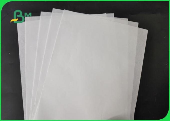 livre blanc Rolls 1020MM sulfurisé de 40GSM 50GSM C1S pour le sucre de emballage