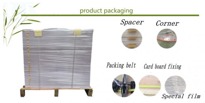 couleur blanche hydrophobe de papier de MG emballage de catégorie comestible du revêtement 50gsm pour l'emballage