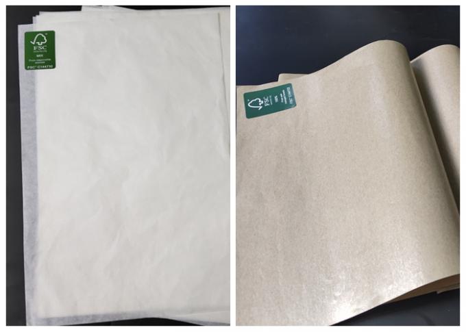 Papier blanc de la couleur 45/50GSM MG emballage approuvé par le FDA pour l'emballage de déshydratant