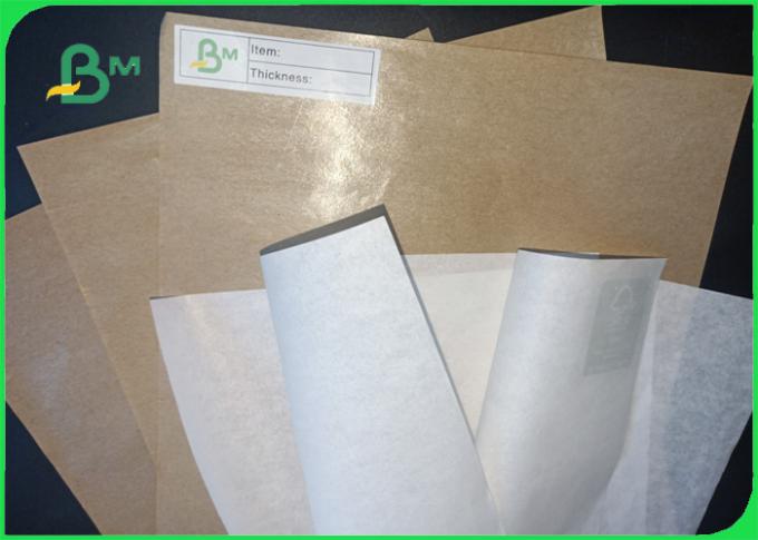 le côté de la catégorie comestible une de 30gsm 40gsm FSC a enduit le papier d'emballage blanc dans la rame