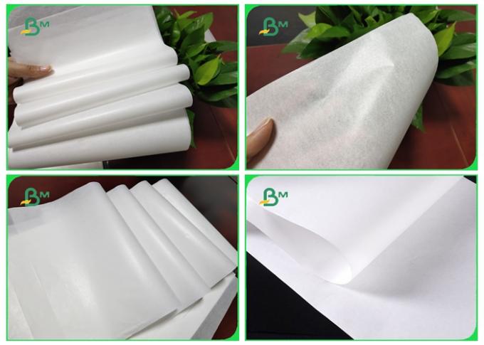 Brillant latéral du papier d'emballage un avec la couleur blanche approuvée par le FDA en feuilles imprimables