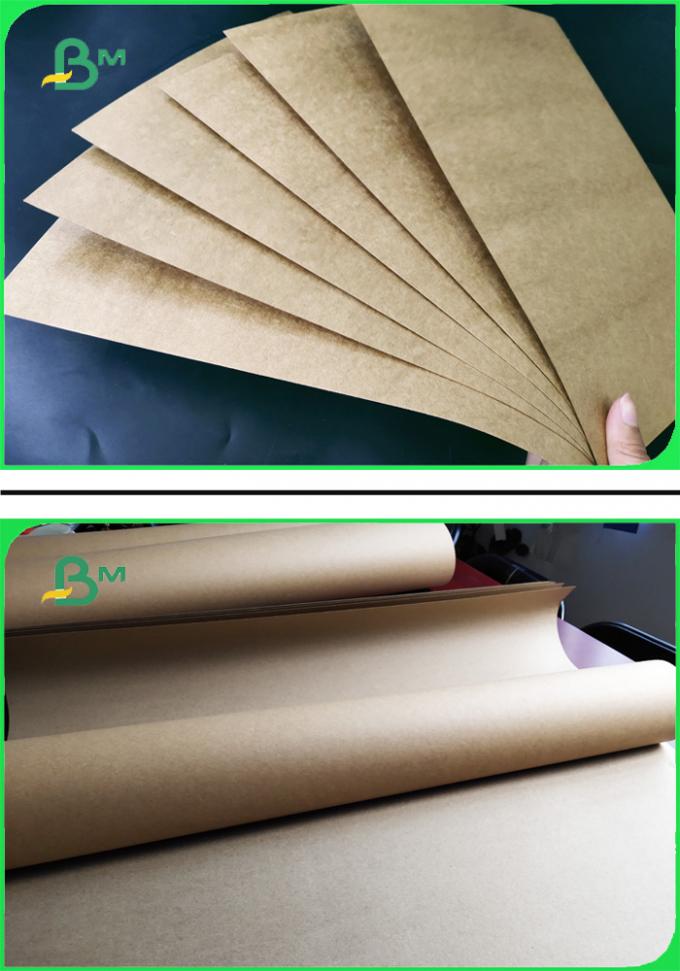 Résistance à la traction de Brown de papier de revêtement d'essai de FSC 200g 300g bonne Brown 60 * 80cm