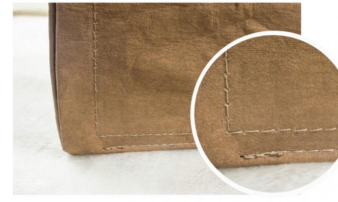 Le tissu de matériel de sacs à main a lavé le papier d'emballage lavable de petit pain durable de papier 0.5mm