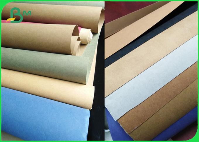 Les usines incassables élèvent la largeur de papier du papier d'emballage de tissu naturel 150cm