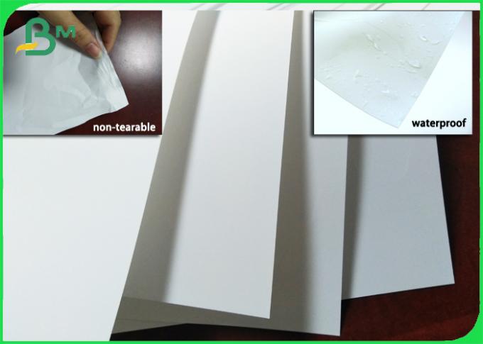 350 microns de papier synthétique de polypropylène pour des imprimantes à jet d'encre couvrent