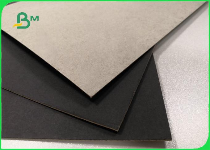 feuilles enduites noires 2mm simples de carton de 1mm pour la bonne rigidité de boîte-cadeau