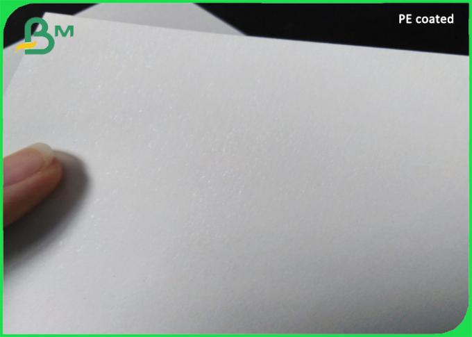 papier brut enduit biodégradable de tasse de papier de PLA de 100% 210g + 26g