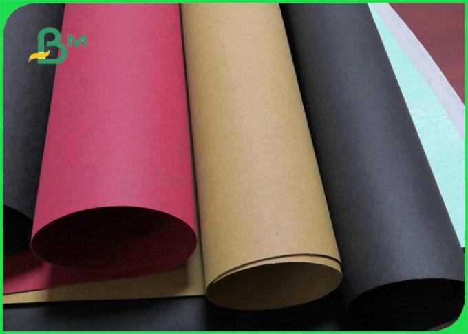 Le papier d'emballage lavé par rouge écologique recyclable pour le casse-croûte met en sac 150cm * 100M