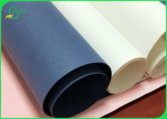 Doux lavable de tissu de papier d'emballage de matériel qui respecte l'environnement de résistance à l'usure et texturisé