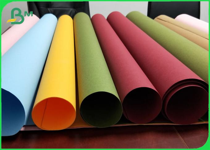 Doux lavable de tissu de papier d'emballage de matériel qui respecte l'environnement de résistance à l'usure et texturisé