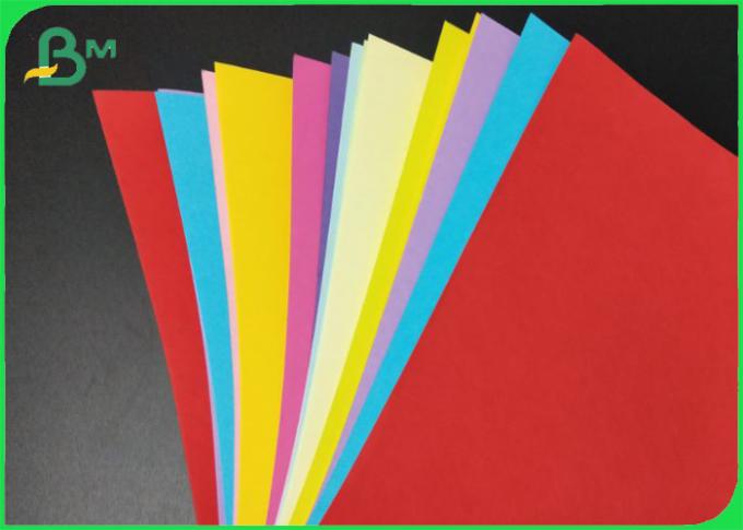 Copie de feuille de taille d'A3 A4 et papier d'imprimerie colorés non-enduits de emballage 110g 180g 250g
