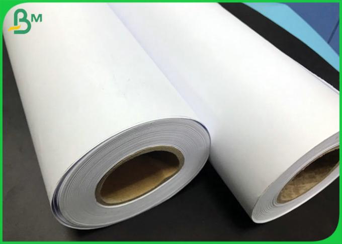 Petit pain blanc large de papier à dessin de DAO du format 50g 60g 70g FSC pour le dessin de vêtement