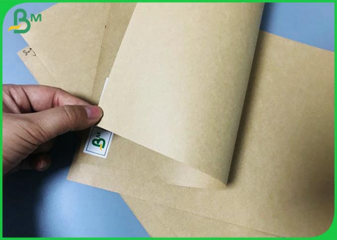 Largeur de papier de Rolls 125cm 120cm 42g 45g 47g Brown Papier d'emballage d'emballage alimentaire matériel du sac