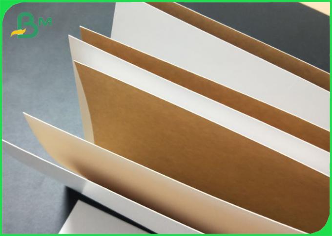 catégorie comestible de papier Papier d'emballage de dos enduit blanc de 225g 325g pour la boîte à aliments de préparation rapide