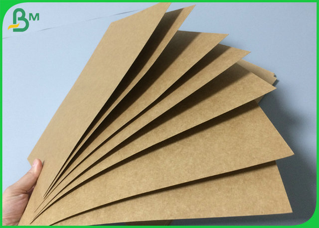 papier de revêtement de Papier d'emballage de couleur de 350gsm 400gsm 450gsm Brown pour la fabrication de cartons de gâteau