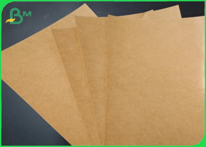 papier latéral simple ou double de Cotaed Brown emballage du PE 250gsm avec la catégorie comestible