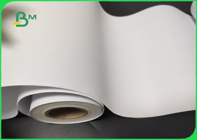 Petit pain imprimable recyclable de papier de marqueur de vêtement de 45gsm 72inch dans le blanc