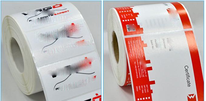 Jet d'encre imprimant le papier auto-adhésif semi brillant de 80 GM/M pour faire le label de produit