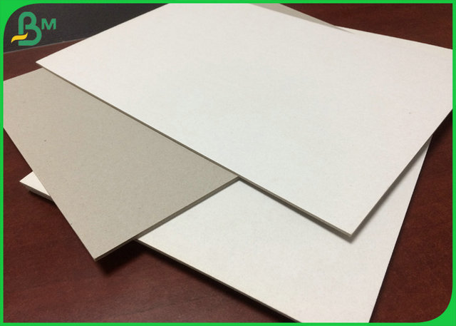 carton blanc de côté simple d'épaisseur de 2.5mm 3.0mm avec Grey Back To Hardcover Book