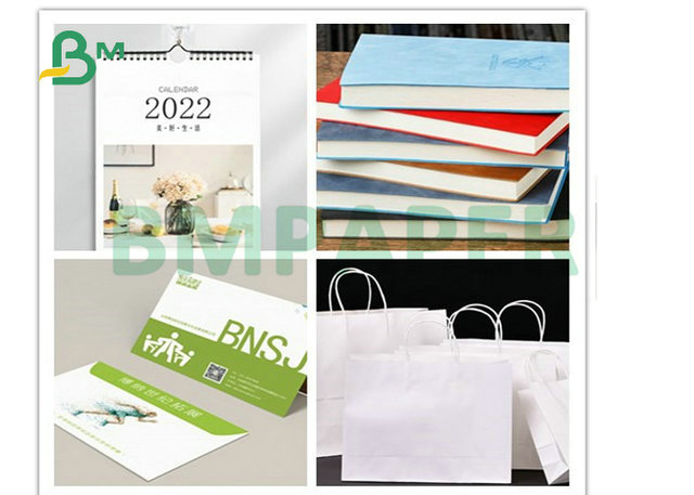 23,5 petit pain de papier élevé non-enduit de livre blanc de x 35inch 60lb 70lb 80lb pour la fabrication de livrets