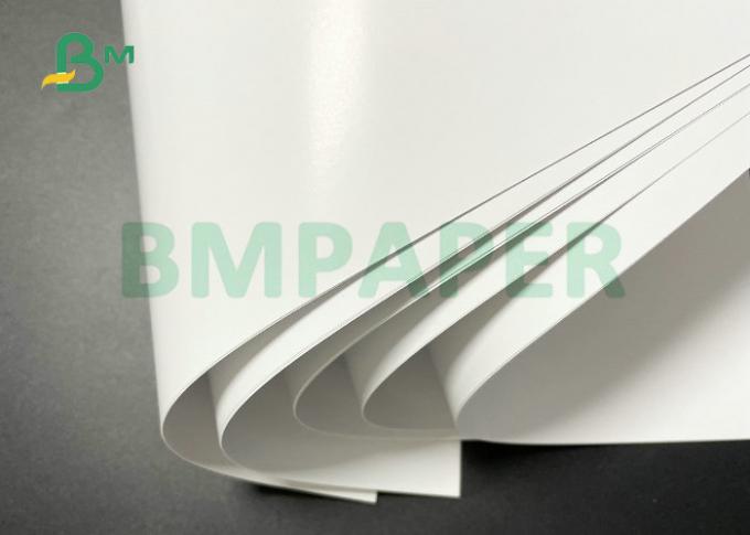 Lustre blanc extérieur doux Art Paper de la pâte de bois 150gsm 170gsm C2S