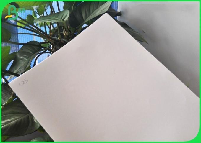 2 sacs enduits du lustre latéral 300gsm Art White Paper For Paper