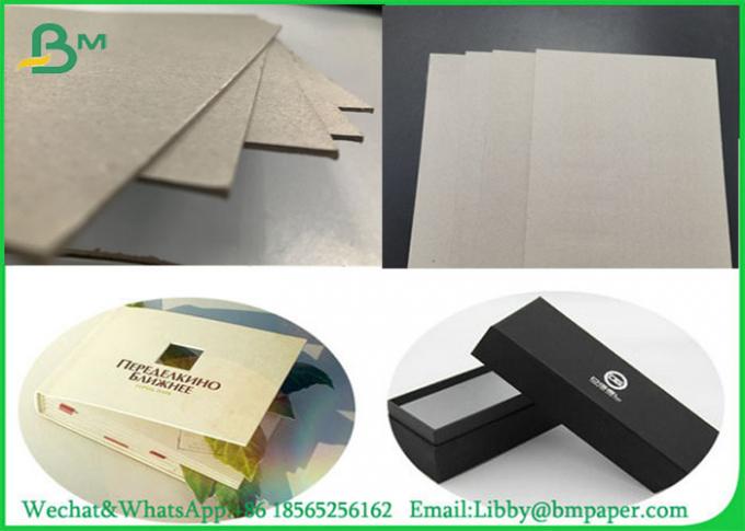 Straw Paper Board stratifié 2mm 1250gsm Grey Chipboard In Sheets non-enduit