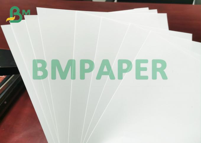 papier synthétique de papier de résistance thermique de la brochure 200um non Tearable blanche bon