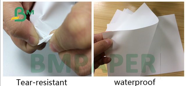 feuille en pierre imperméable de papier de 2 côtés de 80gsm 100gsm pour le paquet 30x40cm de Fruite