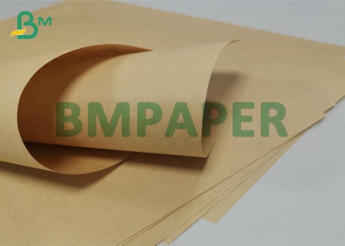force à haute résistance non-enduite Papier d'emballage de papier de 70grs 80grs Brown emballage de bande paerforée
