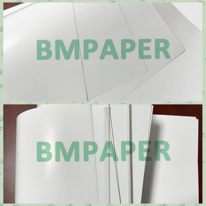 papier enduit brillant blanc de l'opacité 300g élevée pour des entreprises de B2B