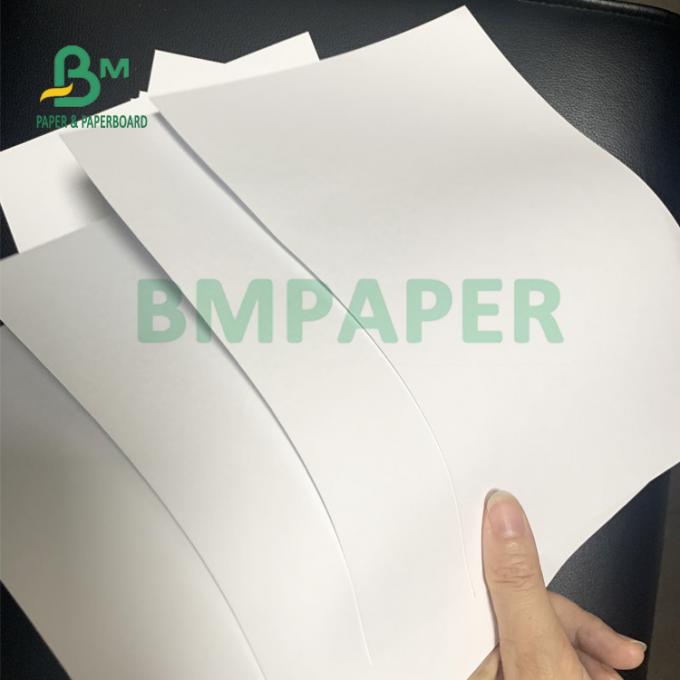 feuilles 200gsm de papier excentrées blanches avec l'intense luminosité se pliant de résistance