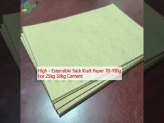 Carrefour de papier à haute étanchéité 70-100g Pour 25kg 50kg de ciment