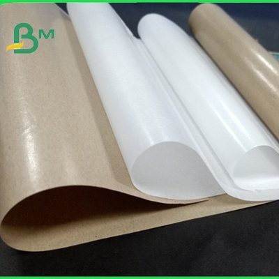 papier blanchi chauffable FDA de 30gsm 50gsm MG emballage imperméable pour l'enveloppe