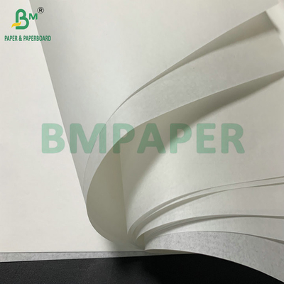 Papier à l'épreuve de la graisse blanc 38 gm 40 gm pour les aliments frits enveloppé en rouleau de 106 cm