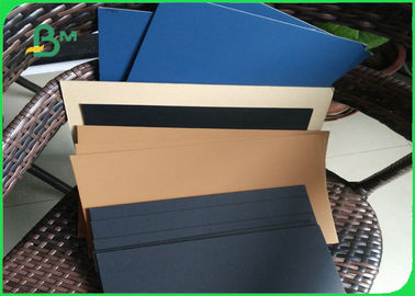 blanc de 1.5mm Grey Board Sheets Laminated With/papier d'emballage/couleur bleue
