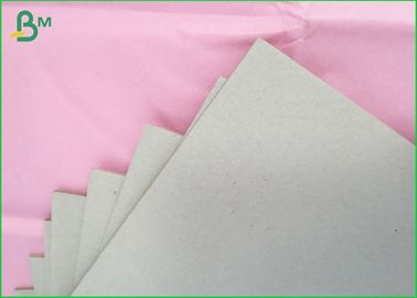 Épaisseur grise arrière réutilisée du carton gris 0.9mm 1.5mm 2mm de papier de panneau de Papier d'emballage