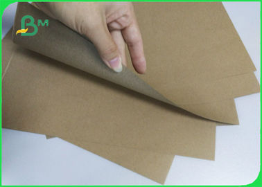 Matériel adapté aux besoins du client de pulpe réutilisé par papier de revêtement de Papier d'emballage de taille pour le sac à provisions, label