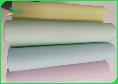 55 / papier Rolls, petit pain enorme de copieur d'impression offset de 50/55 GM/M de papier coloré de la NCR 5
