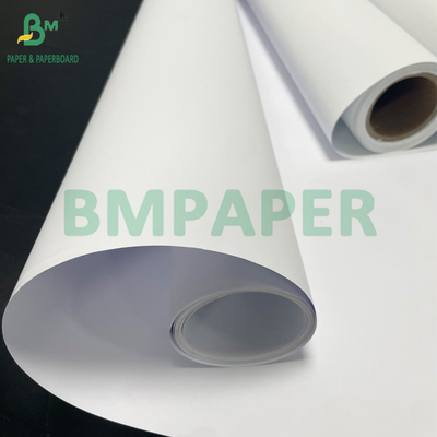 90 gm 105 gm papier en rouleau de liaison revêtu 24 "x 150" pour fabricant d'affiches couleur intérieure